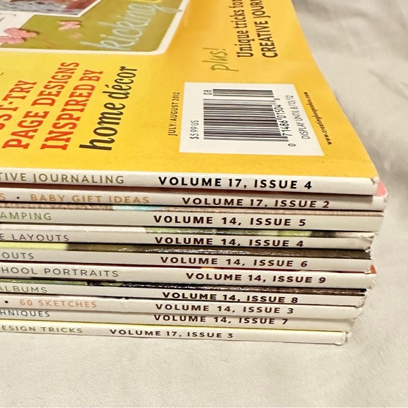 Set of 10 Creating Keepsake Magazines 2009-2012 Cards Scrapbooks Paper Crafts S2 - Picture 6 of 6